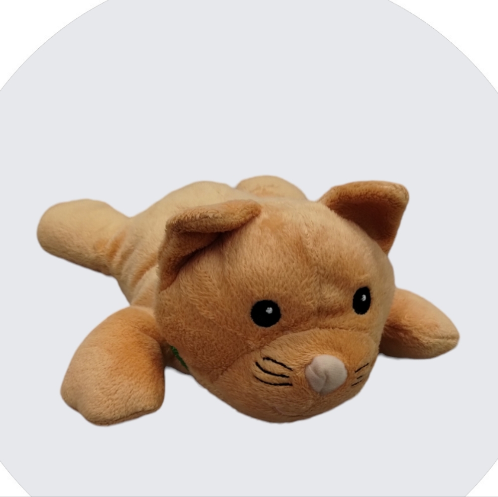 Melissa And Doug Plush Cheddar Orange Cat With Collar Replacement Stuffed animal